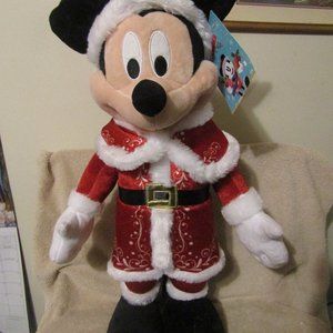 MICKEY MOUSE HOLIDAY GREETER   23" TALL   BRAND NEW NEVER DISPLAYED.